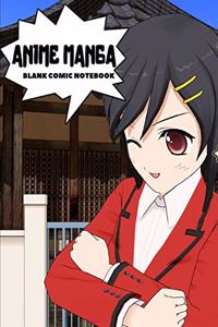 Anime Manga Blank Comic Notebook