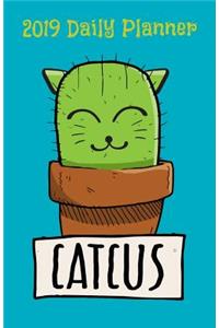 2019 Daily Planner Catcus