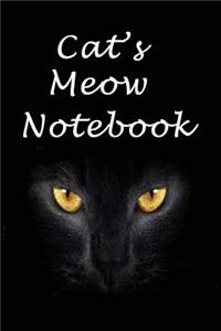 Cat's Meow Notebook