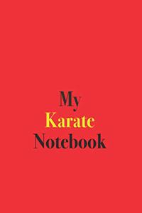 My Karate Notebook