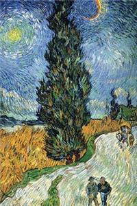 Road with Cypress and Star by Vincent van Gogh Journal