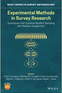 Experimental Methods in Survey Research