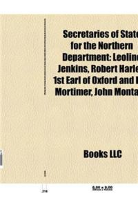 Secretaries of State for the Northern Department