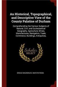 An Historical, Topographical, and Descriptive View of the County Palatine of Durham: Comprehending the Various Subjects of Natural, Civil, and Ecclesi