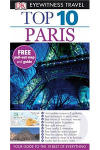 DK Eyewitness Top 10 Travel Guide: Paris