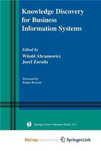 Knowledge Discovery for Business Information Systems