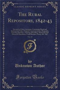 The Rural Repository, 1842-43, Vol. 19