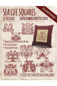 Sea Life Hand Embroidery Patterns
