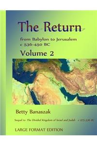 Return from Babylon to Jerusalem c 536-450 BC