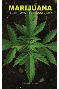 Marijuana Pocket Monthly Planner 2017