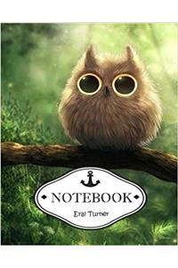 Owl Notebook / Journal: Pocket Notebook / Journal / Diary - Dot-grid, Graph, Lined, Blank No Lined