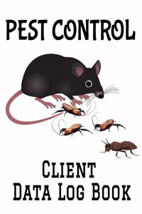 Pest Control Client Data Log Book