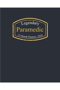 Legendary Paramedic, 12 Month Planner 2020