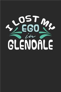 I lost my ego in Glendale: 6x9 - notebook - dot grid - city of birth