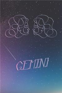 Daily Planner Gemini Zodiac Sign - 52 Weeks