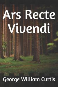 Ars Recte Vivendi