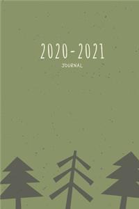 2020-2021 Yearly, Monthly, Weekly Calendar Planner