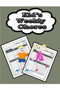 Kid's Weekly Chores