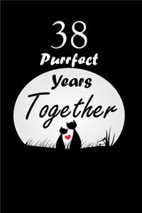 38 Purrfect years Together