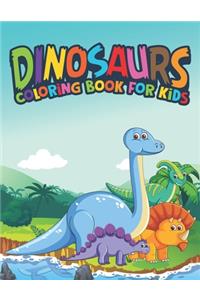 Dinosaurs Coloring Book For Kids