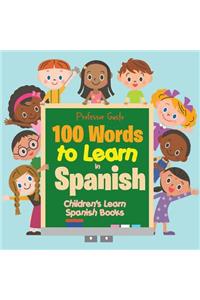 100 Words to Learn in Spanish Children's Learn Spanish Books