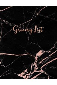 Grocery List