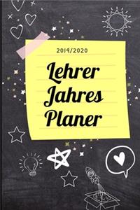 2019/2020 Lehrer Jahres Planer