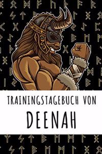 Trainingstagebuch von Deenah