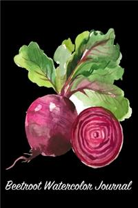 Beetroot Watercolor Journal