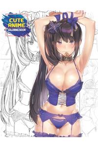Cute Anime Coloring Book