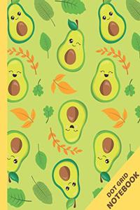 Avocado Notebook - Dot Grid Journal