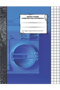 Graph Paper Composition Notebook