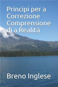 Principi per a Correzione Comprensione di a Realità