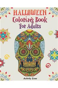 Halloween Coloring Book for Adults