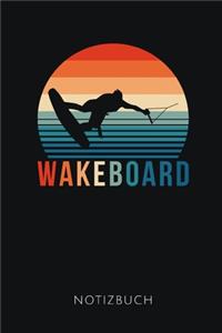 Wakeboard Notizbuch