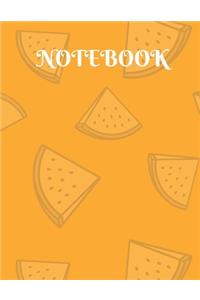 Pan Cake Yellow Blank Lined Notebook With Premium Quality Pages