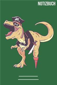 Notizbuch Liniert Trex Pirat