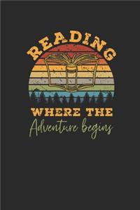 Reading Where The Adventure Begins