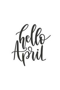 Hello April