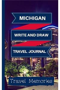 Michigan Write and Draw Travel Journal