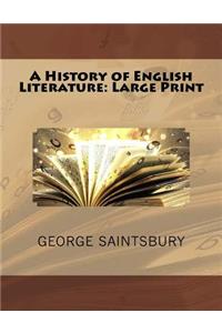 A History of English Literature