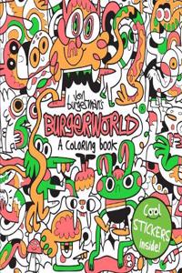Jon Burgerman's Burgerworld: A Colouring Book