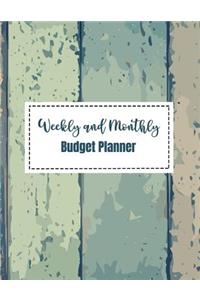 Weekly and Monthly Budget Planner