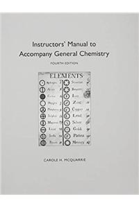 Instructor's Manual to Accompany General Chemistry