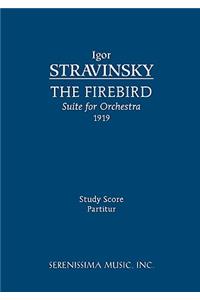 Firebird Suite, 1919 Version: Study Score
