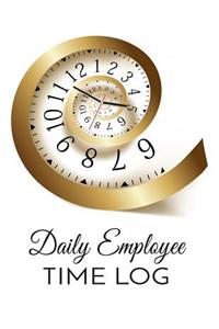 Daily Employee Time Log