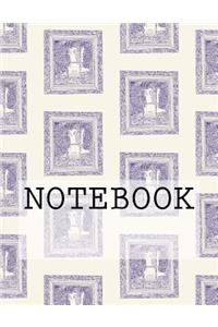 Notebook: Grot Window (Blue), Lake District. Dotted (8.5
