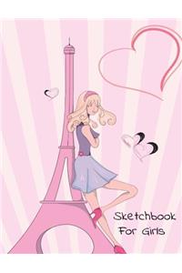 Sketchbook For Girls
