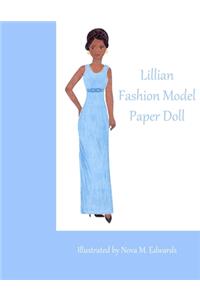 Lillian Fashion Model Paper Doll