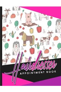 Hairdresser Appointment Book